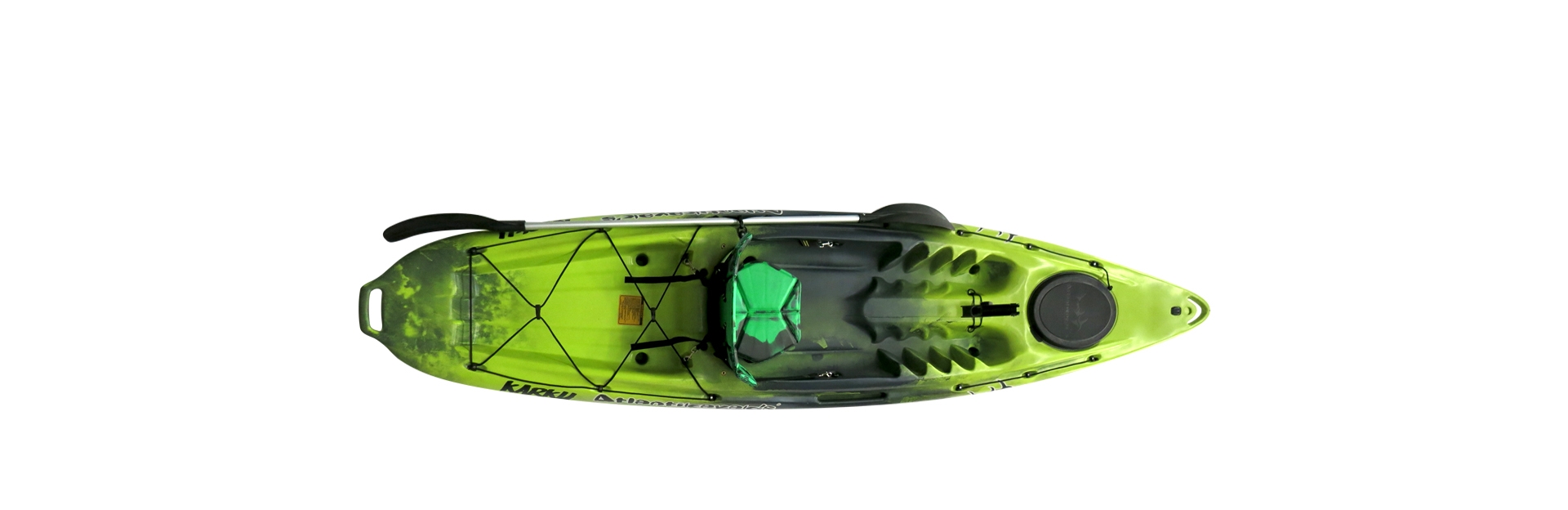 Kayak Atlantikayaks Modelo Karku Con Remo Pesca Y Paseo Litoral Store